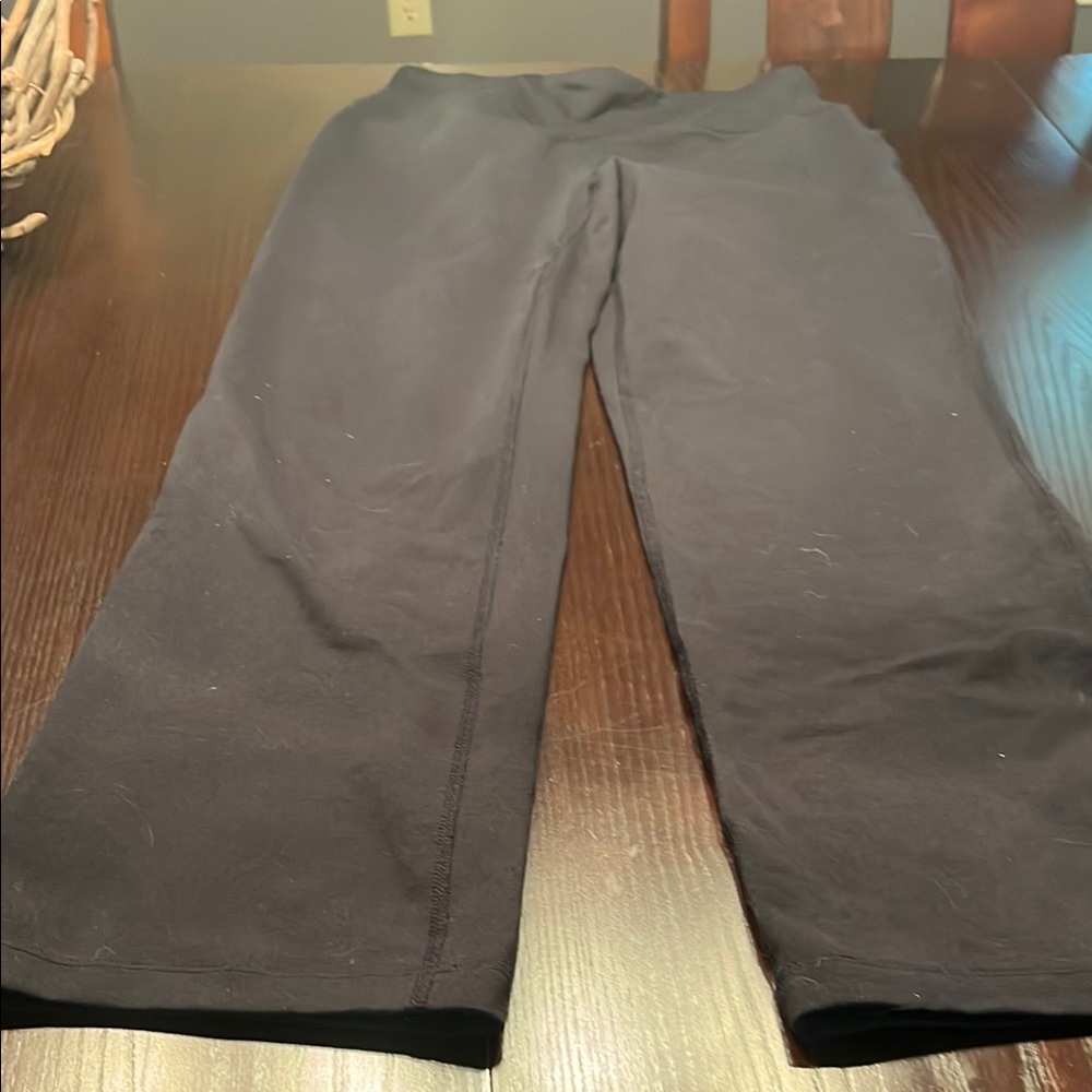 Lands' End Charcoal Leggings